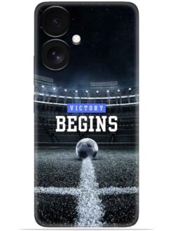 Football vectory begins Soft Mobile Cover for Xiaomi Redmi 13C (5G)