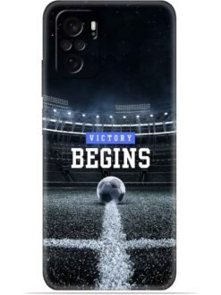 Football vectory begins Soft Mobile Cover for Xiaomi Redmi Note 11 Se