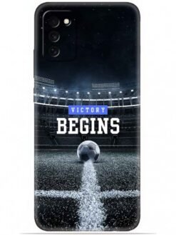 Football vectory begins Soft Mobile Cover for Samsung Galaxy A03S