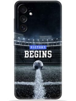 Football vectory begins Soft Mobile Cover for Samsung Galaxy S24 (5G)