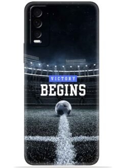 Football vectory begins Soft Mobile Cover for Vivo Y20/Y20i/Y20s/Y20A/Y20G/Y20T