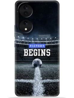 Football vectory begins Soft Mobile Cover for Vivo Y100 (5G)/Y100A (5G)