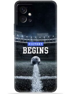 Football vectory begins Soft Mobile Cover for Vivo Y75 (5G)