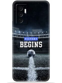 Football vectory begins Soft Mobile Cover for Vivo Y75 (4G)