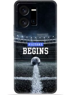 Football vectory begins Soft Mobile Cover for Vivo Y35