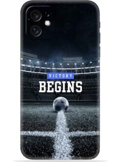 Football vectory begins Soft Mobile Cover for Apple Iphone 11