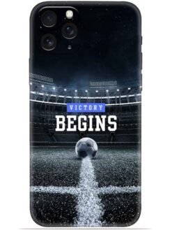Football vectory begins Soft Mobile Cover for Apple Iphone 11 Pro