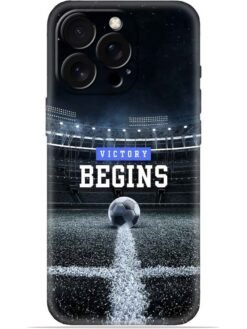 Football vectory begins Soft Mobile Cover for Apple Iphone 13 Pro