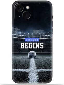 Football vectory begins Soft Mobile Cover for Apple Iphone 14