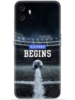 Football vectory begins Soft Mobile Cover for Nothing CMF Phone 1
