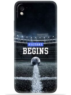 Football vectory begins Soft Silicone Mobile Case for Xiaomi Redmi 9A