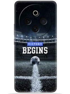 Football vectory begins Soft Mobile Cover for Iqoo Z10 (5G)