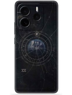 Galaxy design Soft Mobile Cover for Xiaomi Redmi Note 14 (5G)