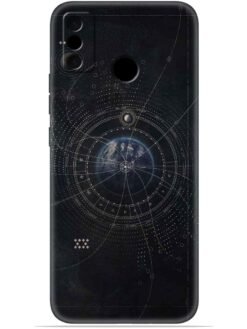 Galaxy design Soft Mobile Cover for Tecno Spark Go (2020)