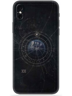 Galaxy design Soft Mobile Cover for Apple Iphone X/Xs