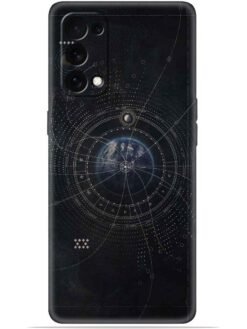 Galaxy design Soft Mobile Cover for Oppo Reno 5 Pro (5G)