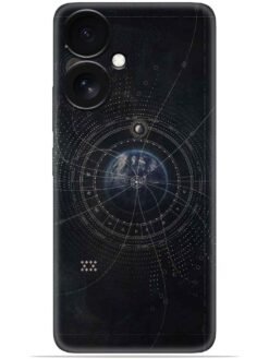 Galaxy design Soft Mobile Cover for Xiaomi Redmi 13C (5G)