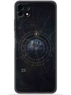 Galaxy design Soft Mobile Cover for Samsung Galaxy A22 (5G)