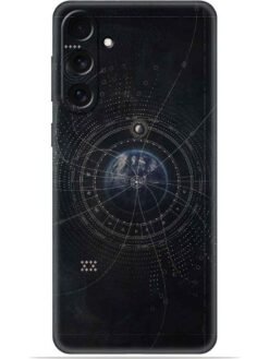 Galaxy design Soft Mobile Cover for Samsung Galaxy M55 (5G)