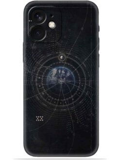 Galaxy design Soft Mobile Cover for Apple Iphone 12 Mini