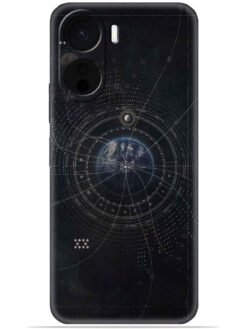 Galaxy design Soft Silicone Mobile Case for Vivo Y16