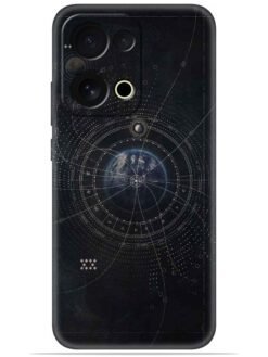 Galaxy design Soft Mobile Cover for Oppo Reno 13 (5G)