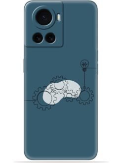 Gears design Soft Mobile Cover for Oneplus 10R (5G)