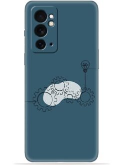 Gears design Soft Mobile Cover for Oneplus 9RT (5G)