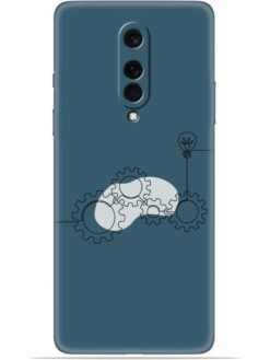 Gears design Soft Mobile Cover for Oneplus 8