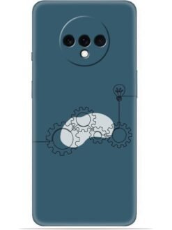 Gears design Soft Mobile Cover for Oneplus 7T