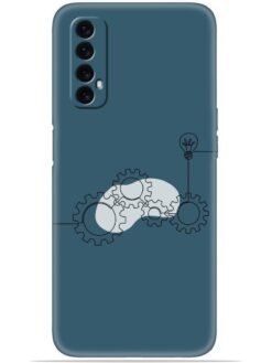 Gears design Soft Mobile Cover for Realme Narzo 20 Pro