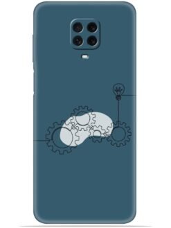 Gears design Soft Mobile Cover for Xiaomi Redmi Note 9 Pro Max