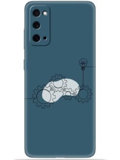 Gears design Soft Mobile Cover for Samsung Galaxy S20