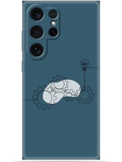 Gears design Soft Mobile Cover for Samsung Galaxy S24 Ultra (5G)