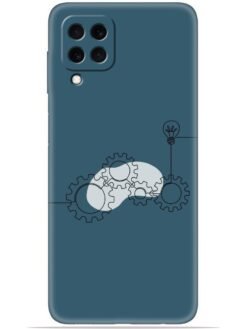 Gears design Soft Mobile Cover for Samsung Galaxy F22