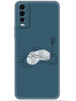 Gears design Soft Mobile Cover for Vivo Y20/Y20i/Y20s/Y20A/Y20G/Y20T