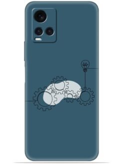 Gears design Soft Mobile Cover for Vivo Y21/Y21A/Y21G/Y21T/Y21E
