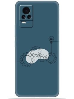 Gears design Soft Mobile Cover for Vivo V20