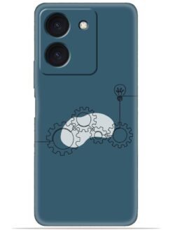 Gears design Soft Silicone Mobile Case for Vivo Y36