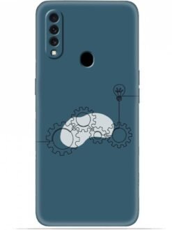 Gears design Soft Silicone Mobile Case for Oppo A31