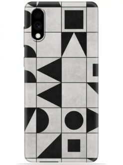 Geometric art Soft Silicone Mobile Case for Samsung Galaxy M02