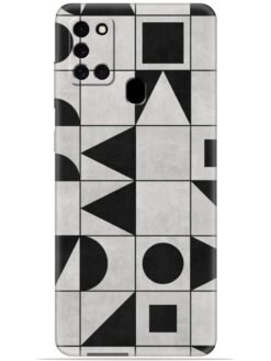 Geometric art Soft Silicone Mobile Case for Samsung Galaxy A21S