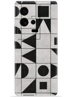 Geometric art Soft Silicone Mobile Case for Iqoo 11 (5G)