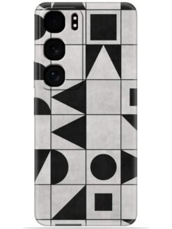 Geometric art Soft Mobile Cover for Vivo Y29 (5G)