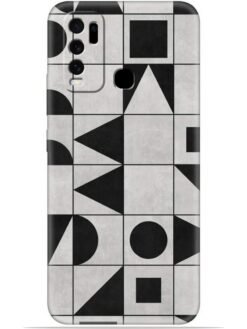 Geometric art Soft Silicone Mobile Case for Vivo Y30