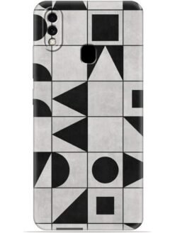 Geometric art Soft Silicone Mobile Case for Vivo Y95