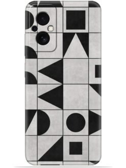 Geometric art Soft Silicone Mobile Case for Poco M4 (5G)