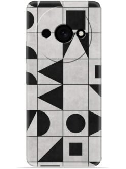 Geometric art Soft Mobile Cover for Xiaomi Redmi A3 (2024)