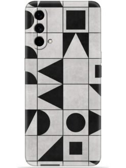 Geometric art Soft Mobile Cover for Oneplus Nord Ce (5G)