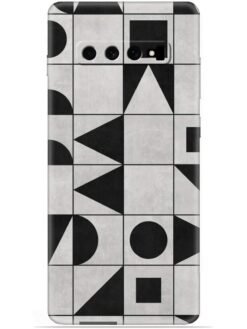 Geometric art Soft Mobile Cover for Samsung Galaxy S10 Plus